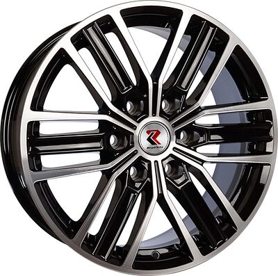 RepliKey NP300 B218 7.5x18 6x139.7 ET 25 Dia 100.1 BK/FP