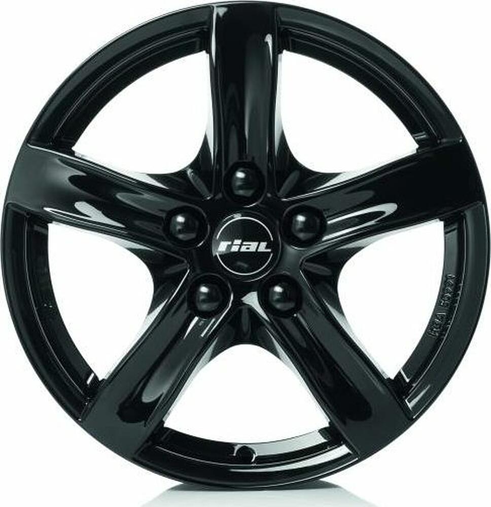 Rial Arktis 6.5x16 5x108 ET 50 Dia 63.4 Diamond Black