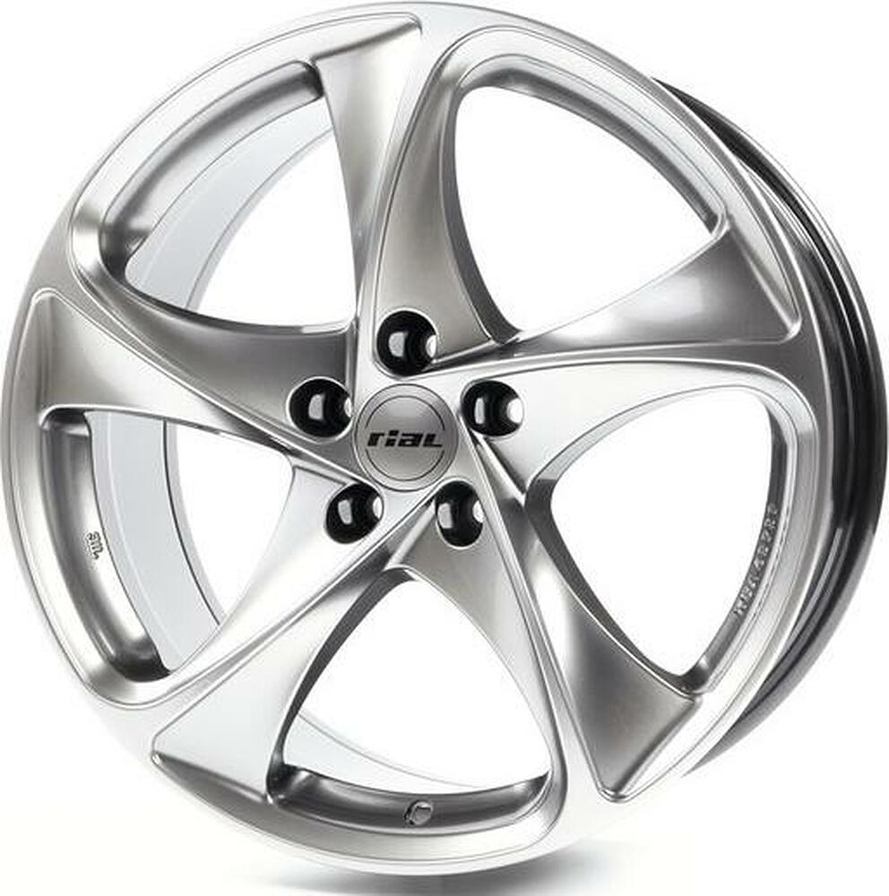 Rial Catania 8.5x18 5x112 ET 38 Dia 70.1 sterling silber