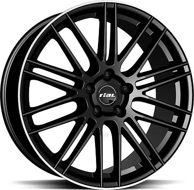 Rial KiboX 9x20 5x112 ET 43 Dia 66.5 Diamond Black