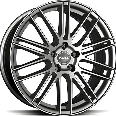 Rial KiboX 9x20 5x112 ET 33 Dia 66.5 Metal Grey