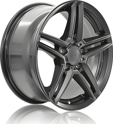 Rial M10 8x17 5x112 ET 48 Dia 66.5 Metal Grey