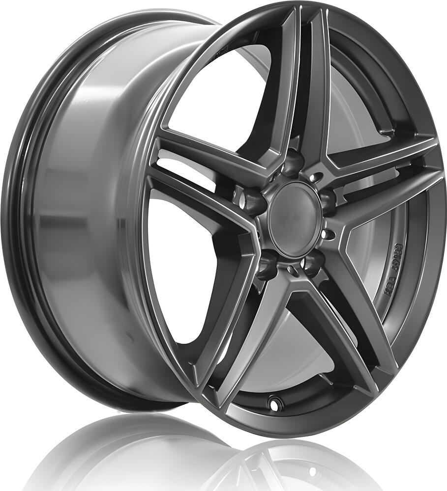 Rial M10 7x16 5x112 ET 48 Dia 66.5 Metal Grey