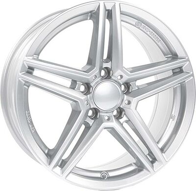 Rial M10 7.5x17 5x108 ET 50.5 Dia 63.4 polar silver
