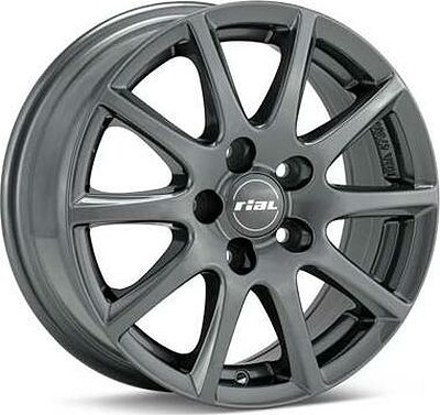 Rial Milano 6x15 5x112 ET 47 Dia 57 Titanium
