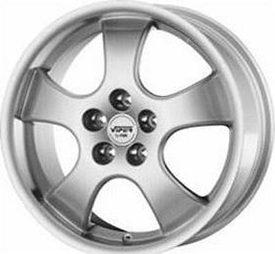 Rial Viper E 6x15 5x110 ET 38 Dia 65 Silver Lip Polished