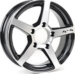 RST Нива 4x4 R136 6x16 5x139.7 ET 40 Dia 98 BK