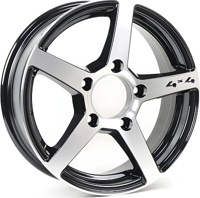 RST Нива 4x4 R136 6x16 5x139.7 ET 40 Dia 98 BK