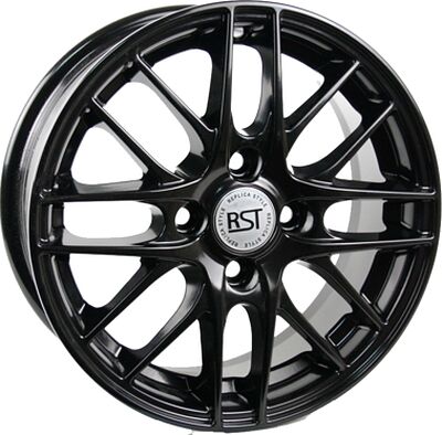 RST R004 5.5x14 4x98 ET 35 Dia 58.6 Black
