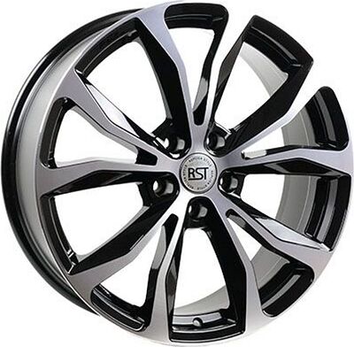 RST R009 7.5x19 5x114.3 ET 35 Dia 60.1 BK/FP