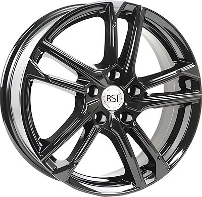 RST R197 F7 6x17 5x114 ET 40 Dia 64 BL