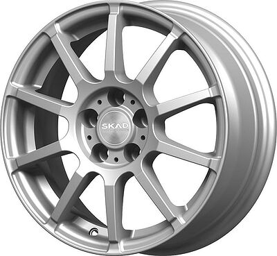 Скад Акита 6x15 4x98 ET 35 Dia 58.6 черный матовый