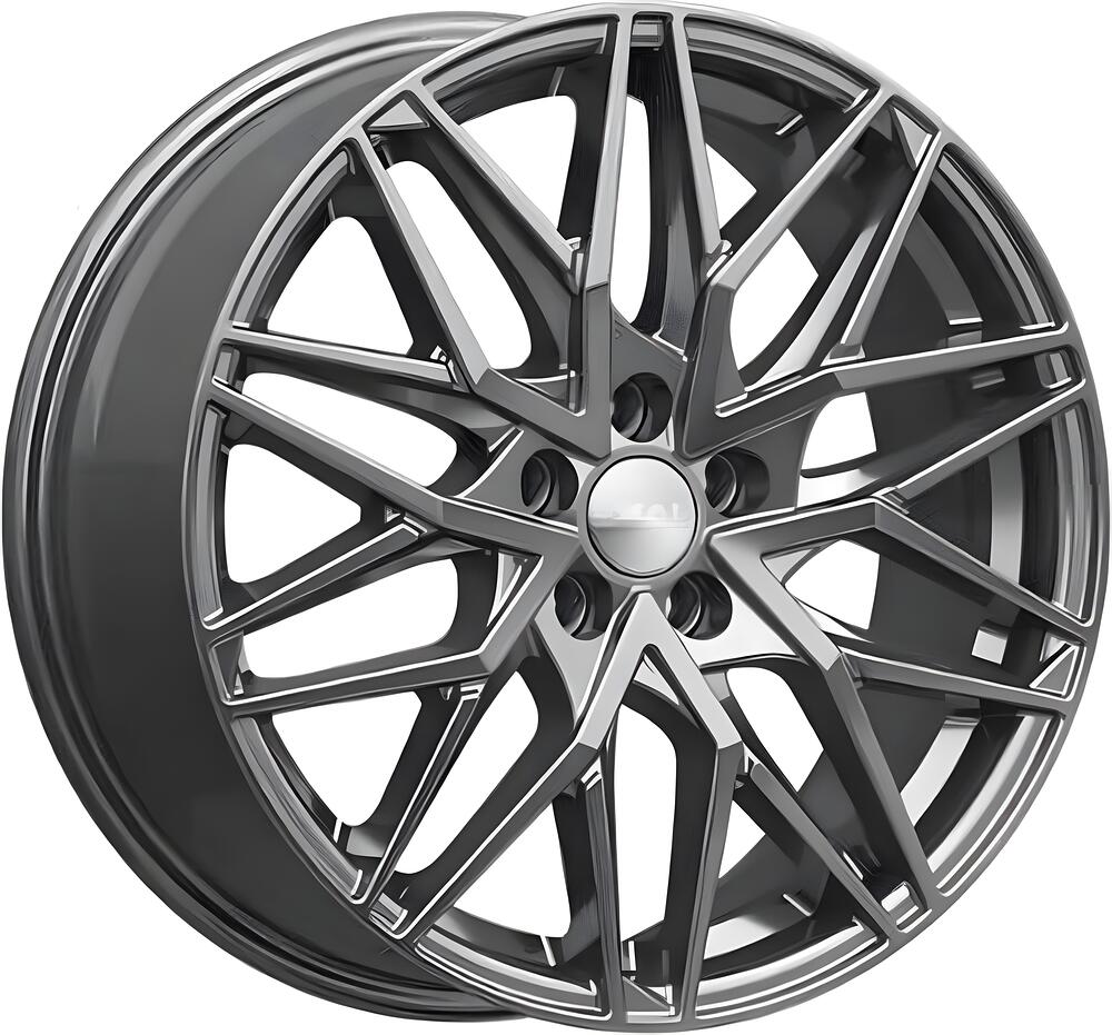 Скад Азимут 7x17 5x114.3 ET 50 Dia 67.1 графит