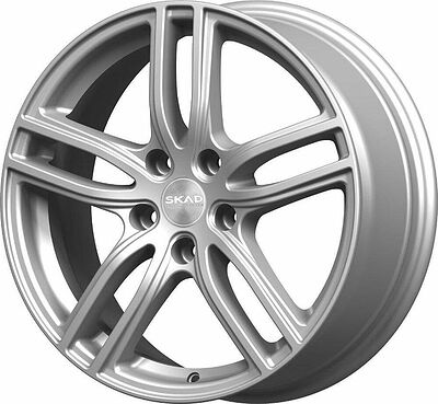Скад Брайтон 7x17 5x100 ET 48 Dia 56.1 черный матовый