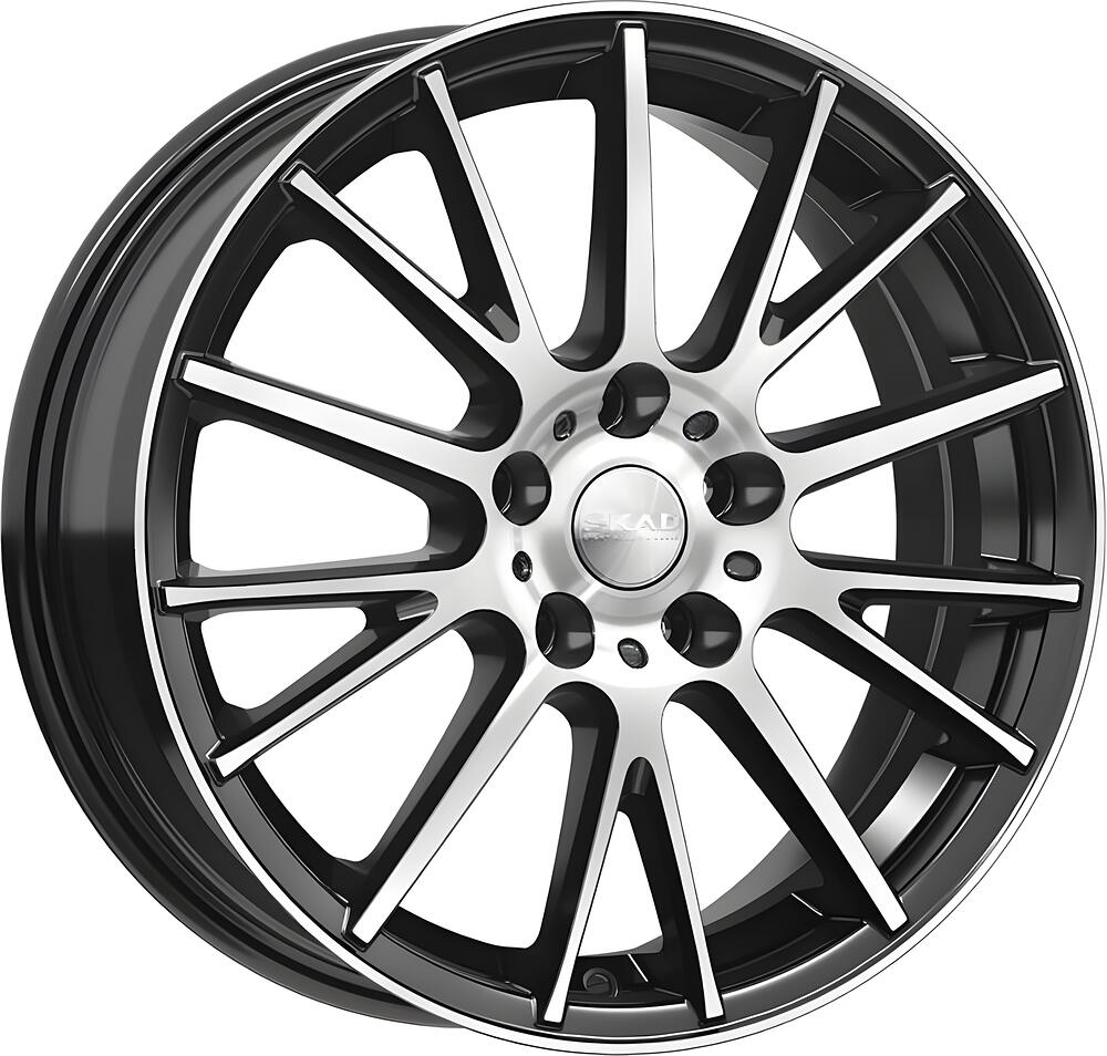 Скад Дубай 6.5x17 5x114.3 ET 45 Dia 67.1 алмаз