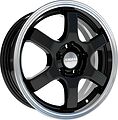 Скад Киото 6x15 5x100 ET 38 Dia 57.1 алмаз антрацит