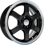 Скад Киото 6x15 5x100 ET 38 Dia 57.1 алмаз антрацит