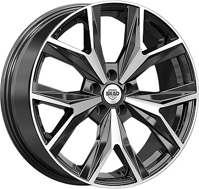 Скад KL-1162 (Tiggo 7 Pro Max FL AWD) 7x19 5x108 ET 23 Dia 60.1 Алмаз