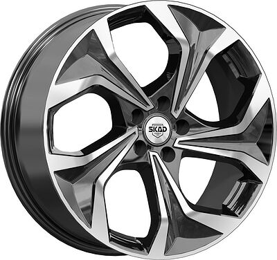 Скад KL-1163 Dargo 7.5x19 5x114.3 ET 40 Dia 66.6 алмаз