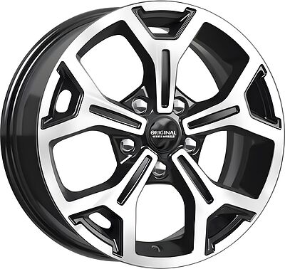 Скад KL-318 6.5x16 5x114.3 ET 50 Dia 66.1 черный бархат