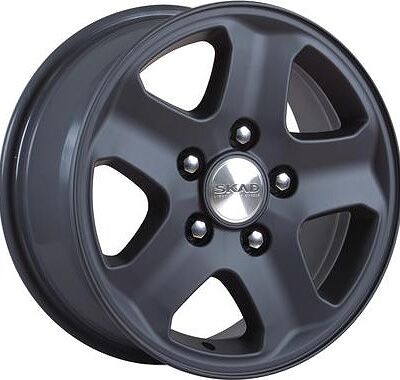 Скад Конкорд 7x16 5x130 ET 43 Dia 84.2 черный матовый
