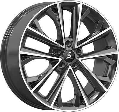 Скад КР012 EXEED TXL 7x18 5x108 ET 36 Dia 65.1 Diamond Black Gris