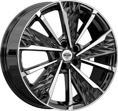 Скад Легато 7x19 5x114.3 ET 40 Dia 66.6 черный бархат