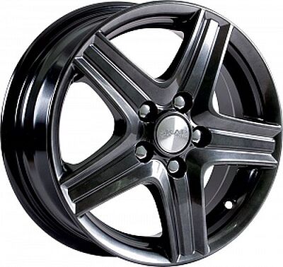 Скад Магнум 5.5x14 4x98 ET 38 Dia 58.6 черный матовый