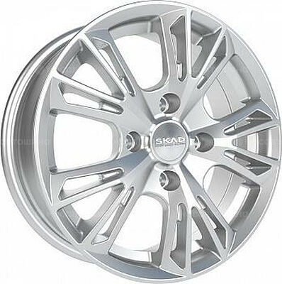 Скад Монреаль 6x15 4x100 ET 48 Dia 60.1 черный бархат