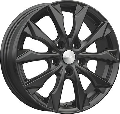 Скад Нагоя 6x16 5x114.3 ET 43 Dia 67.1 черный бархат