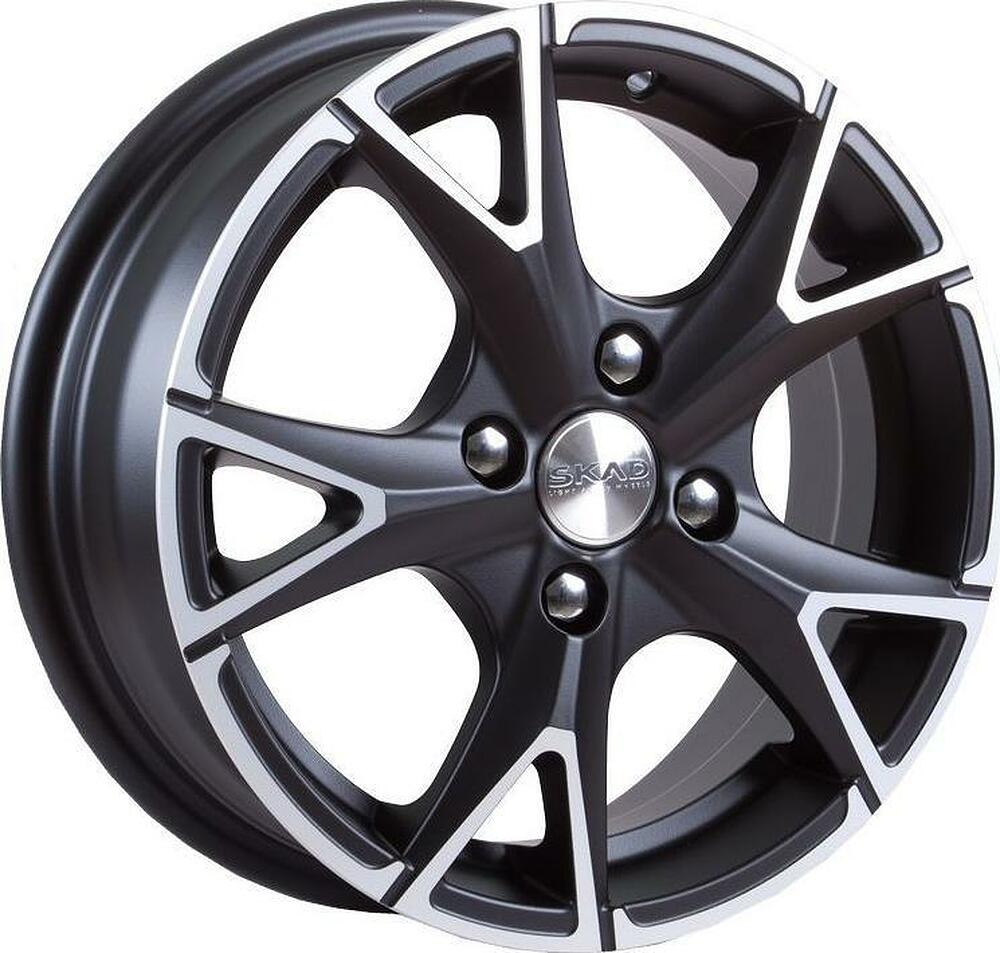 Скад Орлан 5x14 4x100 ET 38 Dia 67.1 алмаз-матовый