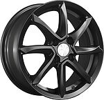 Скад Осака 6x15 4x98 ET 38 Dia 58.6 черный матовый
