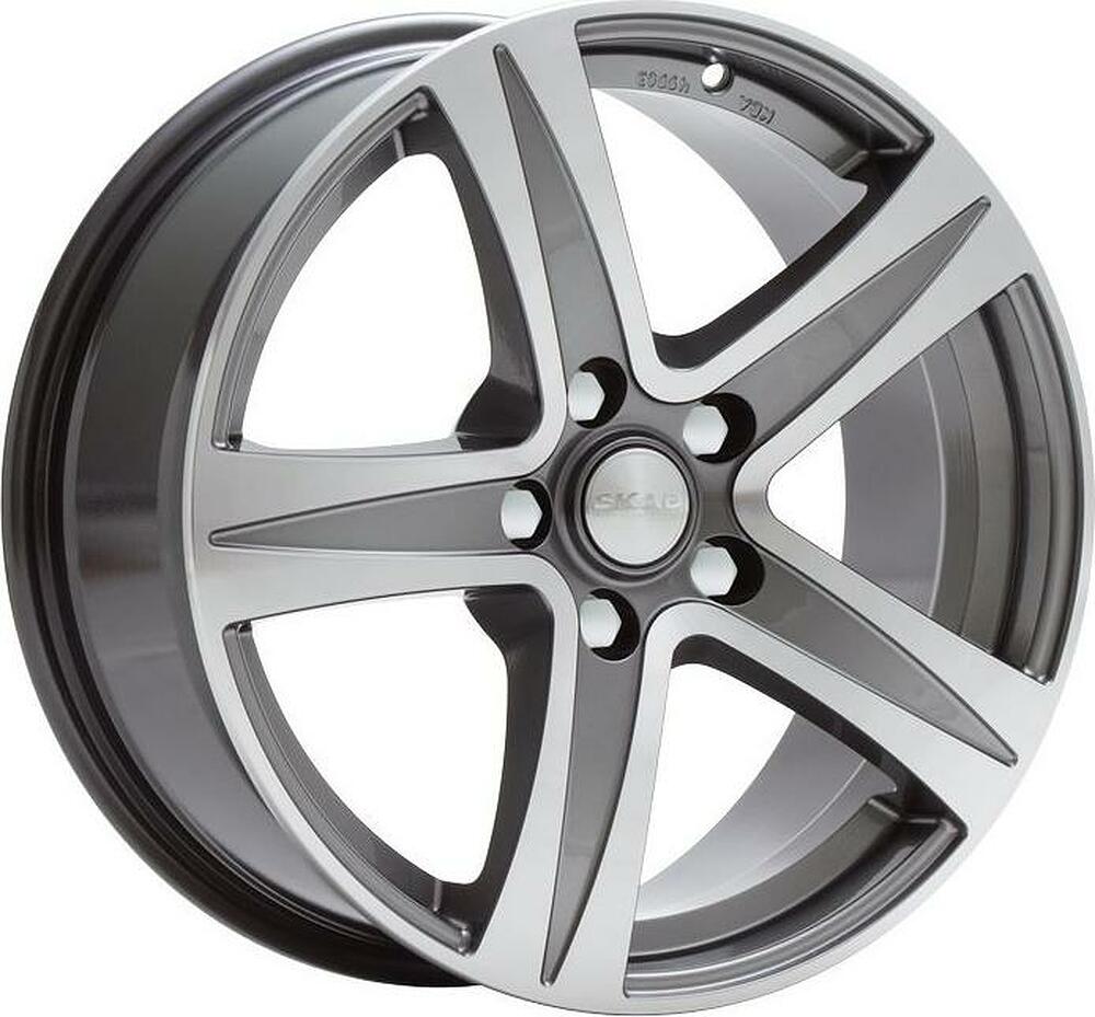 Скад Сакура 7.5x17 5x115 ET 40 Dia 70.2 алмаз-грей