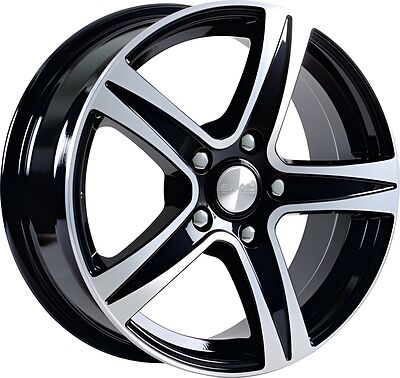 Скад Sakura КЛ146 8x18 5x120 ET 35 Dia 72 Black Glossy Polished