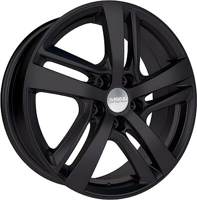 Скад Сеул 6.5x17 5x114.3 ET 48 Dia 67.1 черный матовый