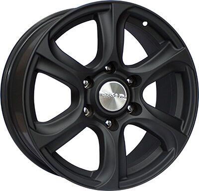Скад Скала 7.5x17 6x139.7 ET 30 Dia 106.2 черный матовый
