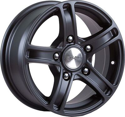 Скад Трофи 6.5x15 5x139.7 ET 40 Dia 98.5 черный матовый
