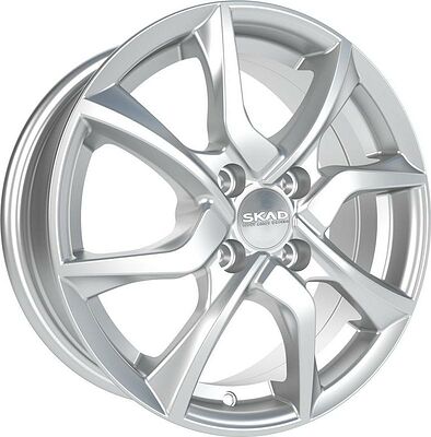 Скад Тулон 6x15 4x100 ET 48 Dia 54.1 алмаз-селена