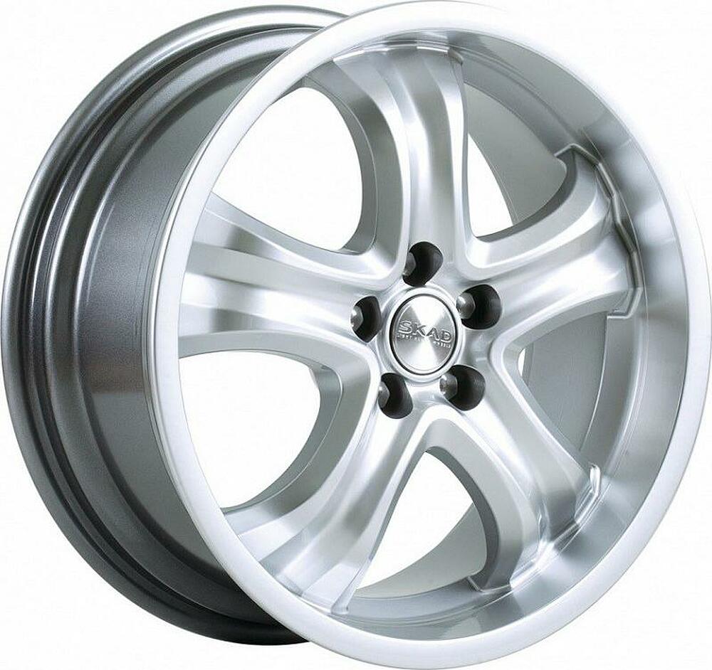 Скад Wolf 7.5x17 5x100 ET 35 Dia 57.1 черный матовый