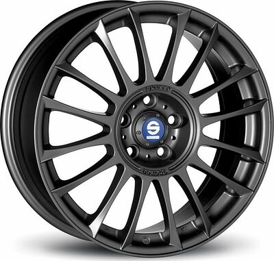 Sparco Pista 8x17 5x114.3 ET 45 Dia 73.1 MATT SILVER TECH