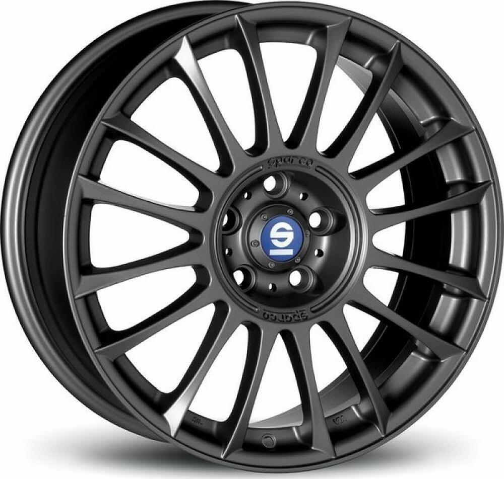Sparco Pista 8x18 5x114.3 ET 45 Dia 73.1 Matt Silver Tech