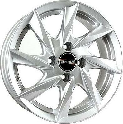 Tech Line TL318 5x13 4x100 ET 45 Dia 54 Silver