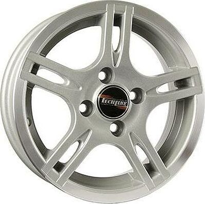 Tech Line TL319 5x13 4x98 ET 35 Dia 58 Silver