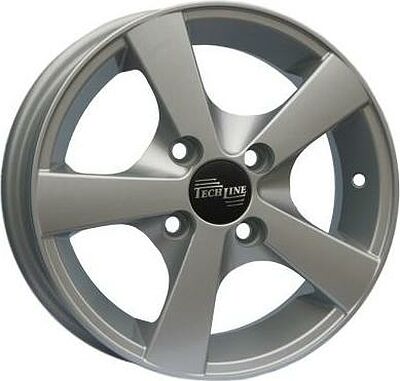 Tech Line TL324 5x13 4x98 ET 32 Dia 58 Silver