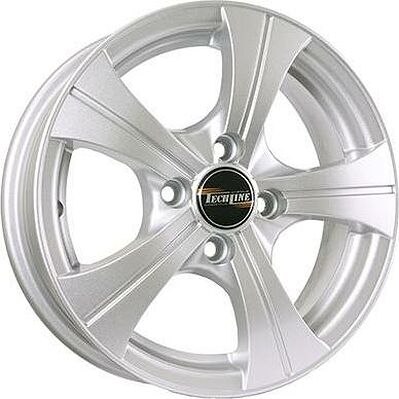 Tech Line TL410 5x14 4x100 ET 43 Dia 67 Silver