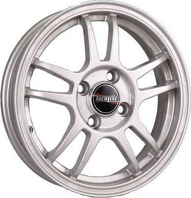 Tech Line TL417 5x14 4x100 ET 43 Dia 60 Silver