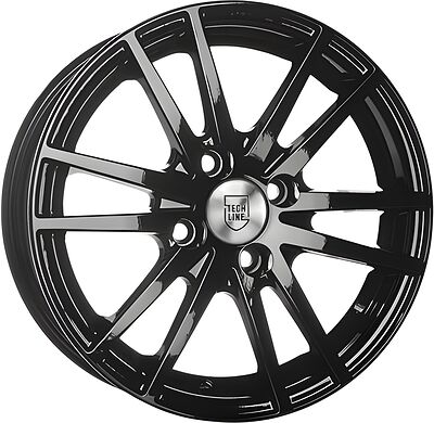 Tech Line TL435 5x14 4x98 ET 35 Dia 58 BL