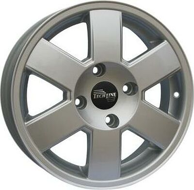 Tech Line TL513 6x15 4x114.3 ET 45 Dia 56.6 хром