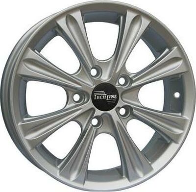 Tech Line TL523 6x15 4x114.3 ET 45 Dia 56.6 хром