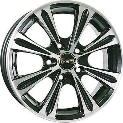 Tech Line TL523 6x15 4x114.3 ET 45 Dia 56.6 хром